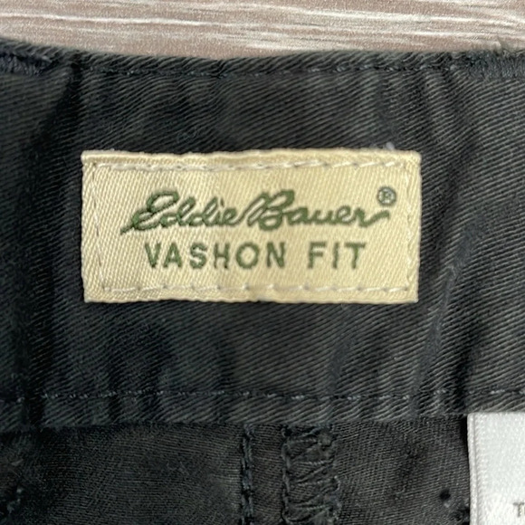 Eddie Bauer Vashon Fit Shorts Black Cotton 18 - Picture 11 of 15